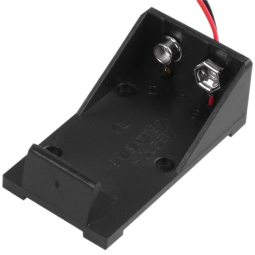4X 9V Volt Battery Holder Box Case Plug 5.5X2.1 for  Breadboard Power Supply 2