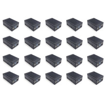 20X for Raspberry Pi 4 Case Shell Box Enclosure Installable Cool Fan Aluminum HeatSink Enclosure for Raspberry Pi 4B