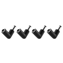 4X 7.4X5.0 Straight to 7.4X5.0 Elbow Power Charger Adapter Converter Connector for 7.4X5.0 to 7.4X5.0mm