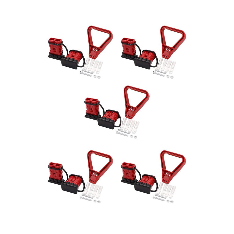 10Pcs 175A 1/0 Awg Battery Power Connector Cable Quick Connect Disconnect Kit For Anderson Connector For Car Atv Winch 6033692569351