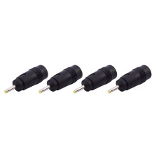 4 Pezzi 2,5mm X 0,7mm Spina Maschio A 5.5mm X 2.1mm Adattatore Alimentatore Femmina Jack