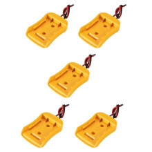 5X for Power Wheels Battery Adapter for 20V Battery 18V Dock Power Connector with 12 Gauge Wire, for Robotics