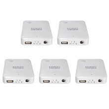 5X Tragbare USB Power Bank Ladegeraet Batterie Externer Pack Kasten Box Battery Akku Notfallakku Charger 4X AA Fuer 6 6plus Smartphones,