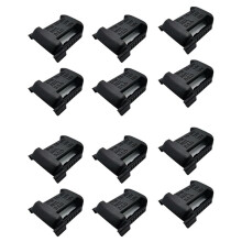 12Pcs Battery Mounts Battery Storage Rack Holder Protection Hanger for Box 18V 20V Battery