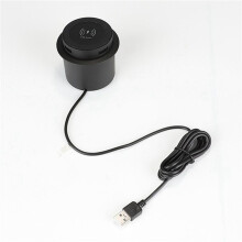 5X 10W Fast Wireless Charger - Desktop Embedded Fast Wireless Charger avec USB Port Universal pour Smartphone
