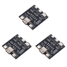 3X USB-Datenleitungserkennungsplatine für IOS Android Micro-USB-Typ-C-Kurzschlussschalter-Erkennungsplatine DT3 USB-Kabeltester