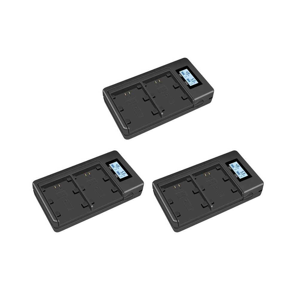 3X Np-Fz100 Npfz100 Fz100 Battery Charger For Alpha A9, Alpha A7r Iii, A7r Mark 3, Alpha A7 Iii, A7 Mark 3 4711551406451