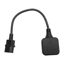 4X IEC320 C14 eine UK BS1363A Steckdose, IEC C14 Stecker eine UK 3Pin Buchse Buchse Power Adapter Kabel für PDU USV (0,3 M)