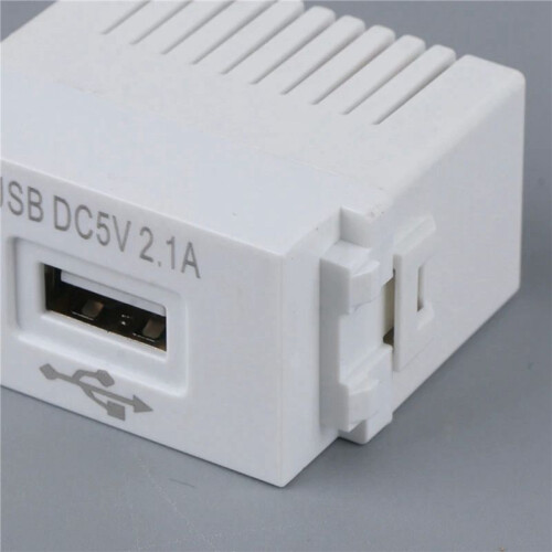 2X Phone Charging Panel USB Power Module 220V Socket 5V Transformer 2.1A USB Charging Power Socket Switching Adapter 1
