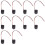 60/Pcs CR2032 Button Coin Cell Battery Socket Holder Case Cover with -OFF  3V Battery Box 2