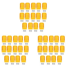 42-Packs Battery Holders for 20V Mount Dock Fit for 20V 60V MAX Yellow (No Battery)
