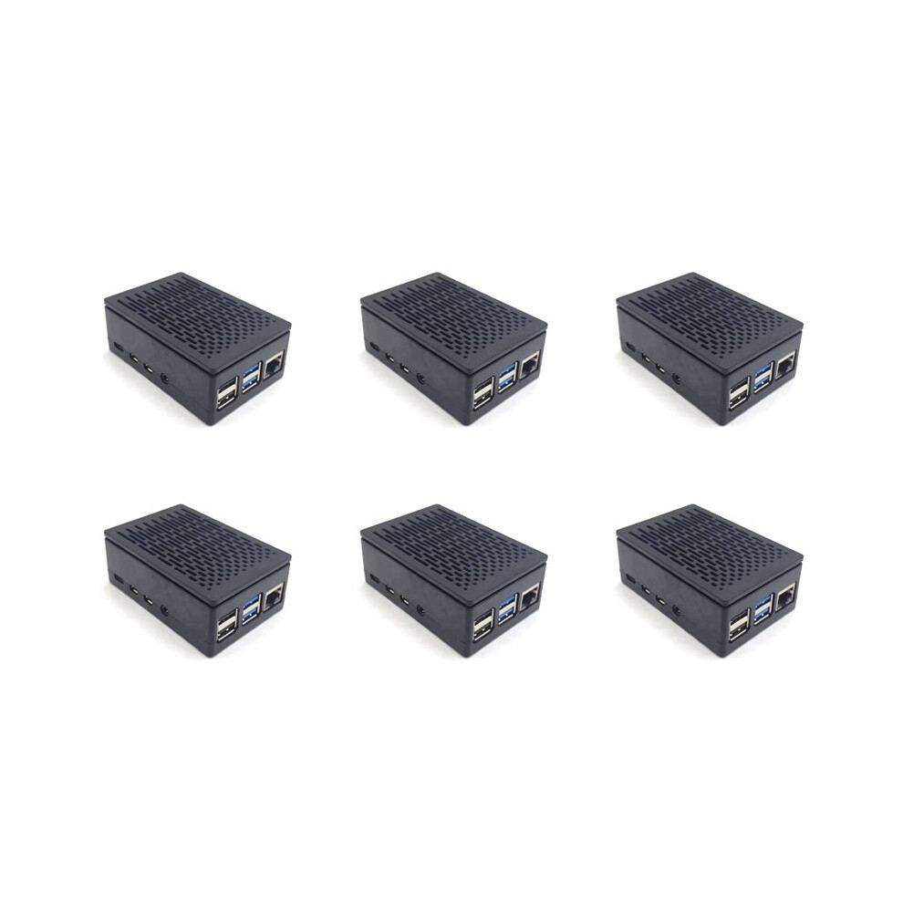 6X For Raspberry Pi 4 Case Shell Box Enclosure Installable Cool Fan Aluminum Heatsink Enclosure For Raspberry Pi 4B 6031070613481