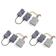 3X for Starlink PoE Injector 150W Dish Cable Adapter to RJ45 Car Step Converter 12V to 48V for Starlink V2 Outdoor