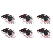 60 PCS /OFF 2 X 3V CR2032 Cell Button Battery Holder for LED