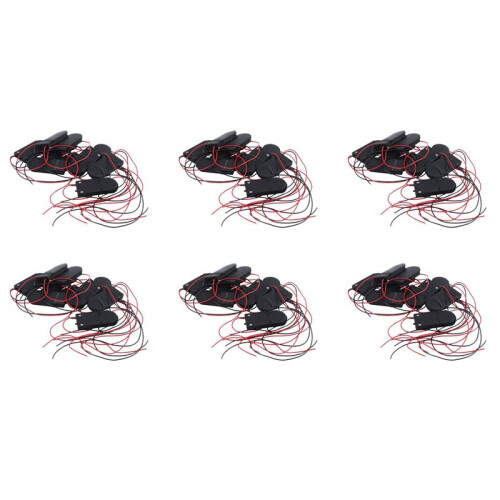 60 PCS /OFF  2 X 3V CR2032 Cell Button Battery Holder for LED