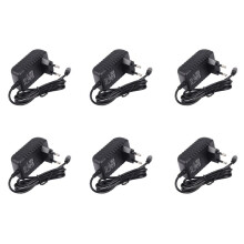 6X Ac/ 12V 2A 24W Power Supply Adapter Transformer for 5050 3528 Led Strip Light Eu Plug