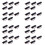 40 Pcs for Micro:Bit Battery Holder Case Cover Shell for 2Pcs AAA Batteries 3V PH2.0 for Microbit Development Board Kids 1