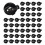 CR2016 2025 2032 Coin Cell Button Battery Holder Socket Black 200 Pcs 1