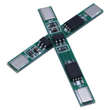 50 St 1S 3,7V 4A Li-Ion BMS PCM 18650 Battery Protection Board PCB för 18650 Lithium Ion Li Battery Double MOS