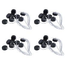 32Pcs Black Wire Lead 2x3V CR2032 Coin Cell Button Battery Holder Case