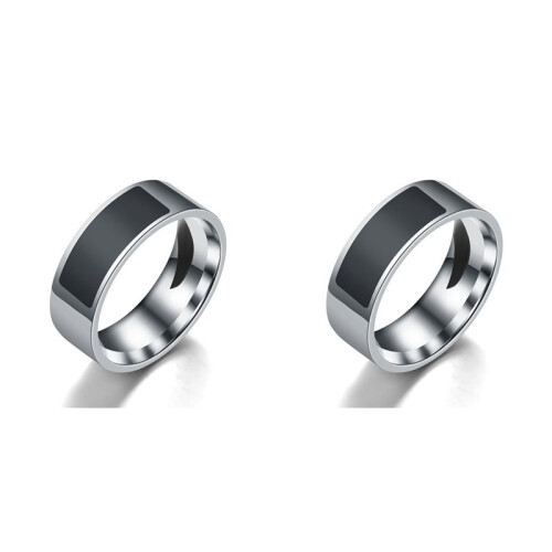 2X NFC  Chip Ring Mobile Phone Label  Ring New Technology NFC Wearable  Ring B