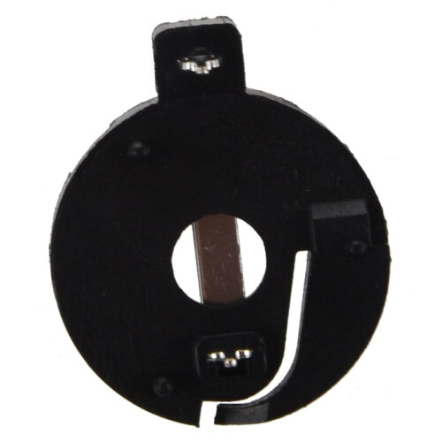 CR2016 2025 2032 Coin Cell Button Battery Holder Socket Black 100 Pcs 2