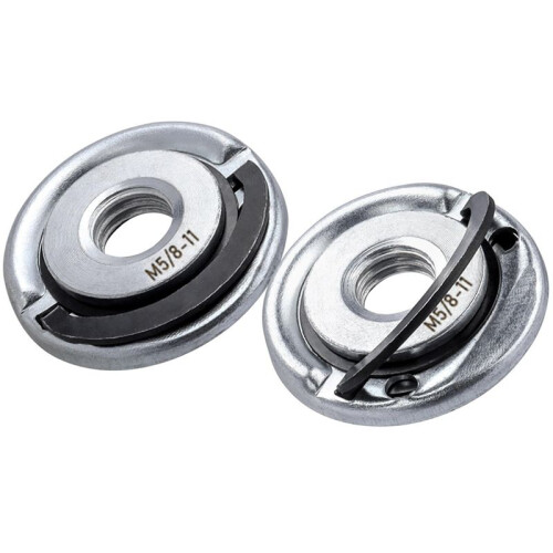 4Pcs Quick Change Angle Grinder Flange Nuts 5/8-11 Grinder Nut Replacement Lock Nuts Grinder Locking Nuts 2