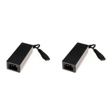 2X New 12V + 5V 2.5A AC Power Adapter for 4Pin IDE Hard Drive HDD CD-ROM Converter