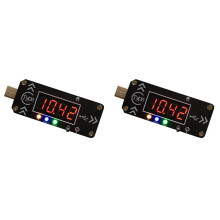 2X USB-Ladetrigger-Ladegerät Voltmeter Amperemeter 5V/9V/12V/15V/20V/PPS PD2.0 PD3.0 Typ-C USB-Ködergerät für PD-Ladegerät