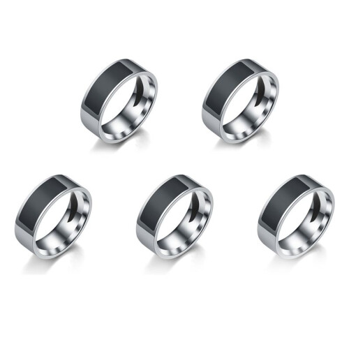 5X NFC  Chip Ring Mobile Phone Label  Ring New Technology NFC Wearable  Ring B
