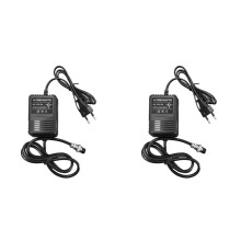 2X Adattatore di Alimentazione F4 15V Mixer Console Alimentatore Mixer Adattatore CA Connettore un 3 Pin SPINA UE