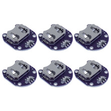 12 X Porte-Piles Bouton pour Cr2032 - avec Interrupteur (12 Pièces)