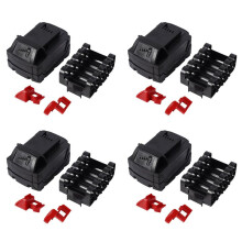 4X M18 Shell Li-Ion Batterie Kunststoff Gehäuse Lithium Batterie Schutz Gehäuse für 18V M18 48-11-1815 3Ah