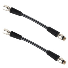 2X Diving High Pressure Regulator Hose Professional Woven Flexible Safe Scuba Diving High Pressure Hose 15cm