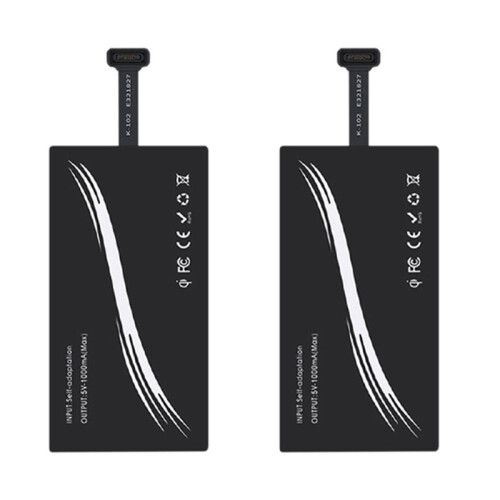 2X Wireless Charger Type-C Universal Charging Receiver for  P20 Pro P10   Mi8 Mi6 for USB Type C