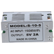 6X AC 110-240V A 5V Commutation Transformateur D'Alimentation Convertisseur S-A10-05