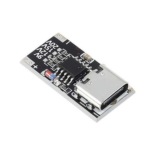8PCS USB-C PD Trigger Board Module PD/QC Decoy Board Fast Charge USB Type-C to 12VPower Delivery Boost Module 2