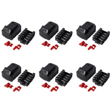 6X M18 Shell Li-Ion Battery Plastic Case Lithium Battery Protection Case for 18V M18 48-11-1815 3Ah