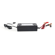 10X Chargeur de Batterie au Phosphate de Fer 14.6V 10A pour Chargeur de Stockage D'ÉNergie Solaire de Voiture de Scooter 12.8V 4S Prise UE