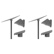 2X voor Star Link Gen 3 Adapter Satellietapparatuurbeugel Muurmontage voor Internet Satelliet V3 Accessoires Zonder Paal