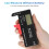 2X BT168 Pro Digital Battery Tester Volt Checker for AA AAA 9V Button Multiple Size Battery Tester Voltage Meter Tools 6