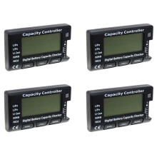 4X Digital Battery Capacity Checker RC CellMeter 7 Cellmeter-7 for LiFe Li-Ion NiMH Nicd with Balance Function