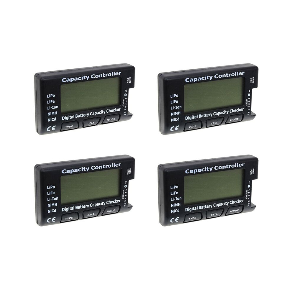 4X Digital Battery Capacity Checker Rc Cellmeter 7 Cellmeter-7 For Life Li-Ion Nimh Nicd With Balance Function 4711393122625