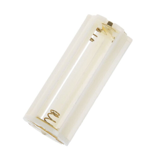 20Pcs Round 3x 1.5V AAA Battery Holder Case Box Container White 2