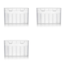 3X Waterdichte Opbergdoos AA AAA 18650 Batterijen Draagbare Houder Case Beschermers Organiser voor 6 Stuks 18650