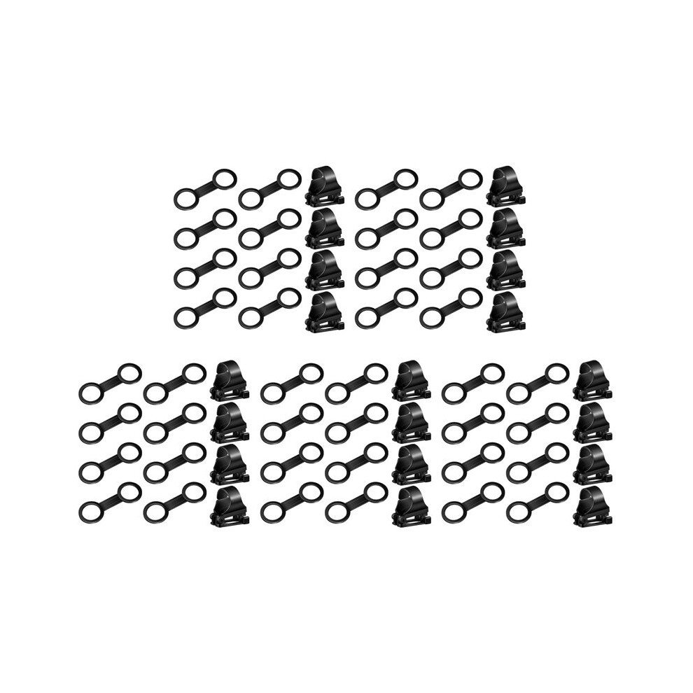 40X Silicone Snorkel Clip Diving Snorkel Holder Snorkel Keeper Scuba Dive Plastic Clip Snorkel Keeper Tube Holder 6133053048461