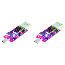 2X Nuovo PD3.1 28V Quick ReCharge Trigger Display Digitale Automatico Misuratore di Tensione Amperometro Tensione Corrente Scheda di Rilevamento