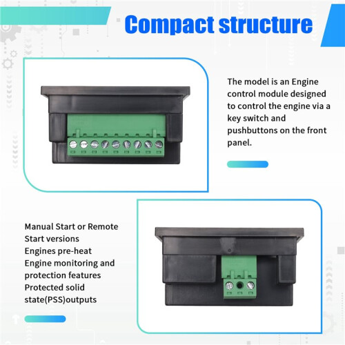 702AS Generator Controller Automatic Start with Keys Replace DSE702AS DSE702