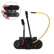 2X Suitable for No. 9 MAX G30 Electric Scooter Accessories Waterproof Plug Charging Port Assembly Port Parts