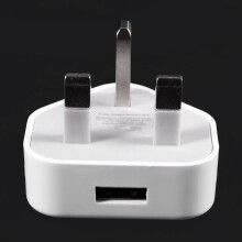 2x Universal USB Uk Plug 3 Pin Wall Charger Adapter with USB  Travel Charger Charging for Phone (1 Port&2 Port)